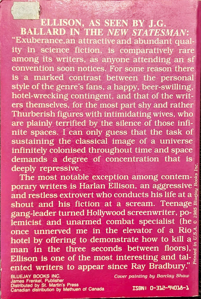 Approaching Oblivion by Harlan Ellison