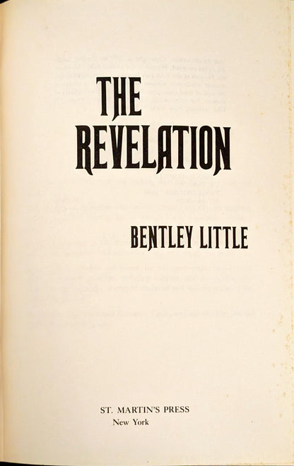 The Revelation by Bentley Little