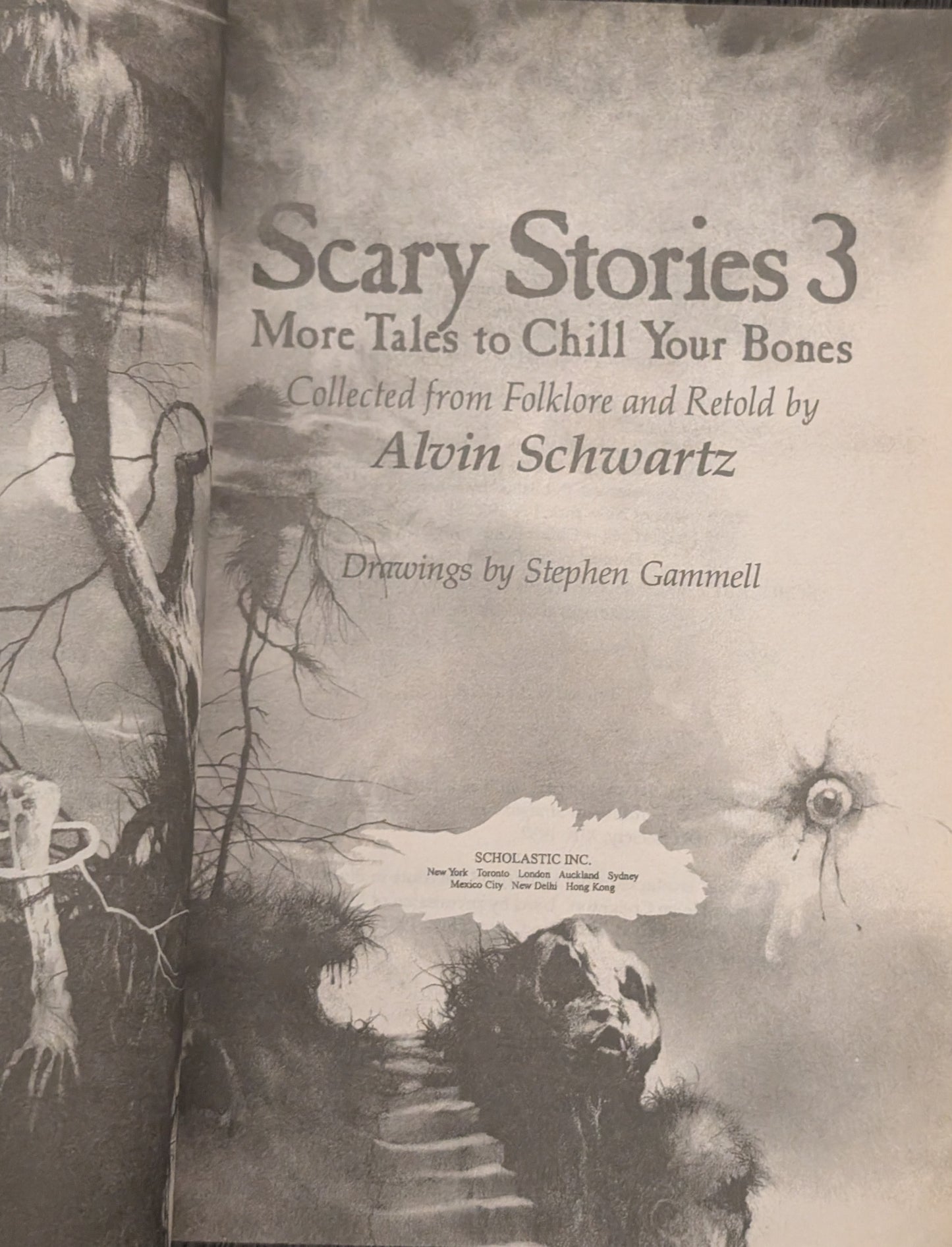 Scary Stories 3: More Tales to Chill the Bones by Alvin Schwartz