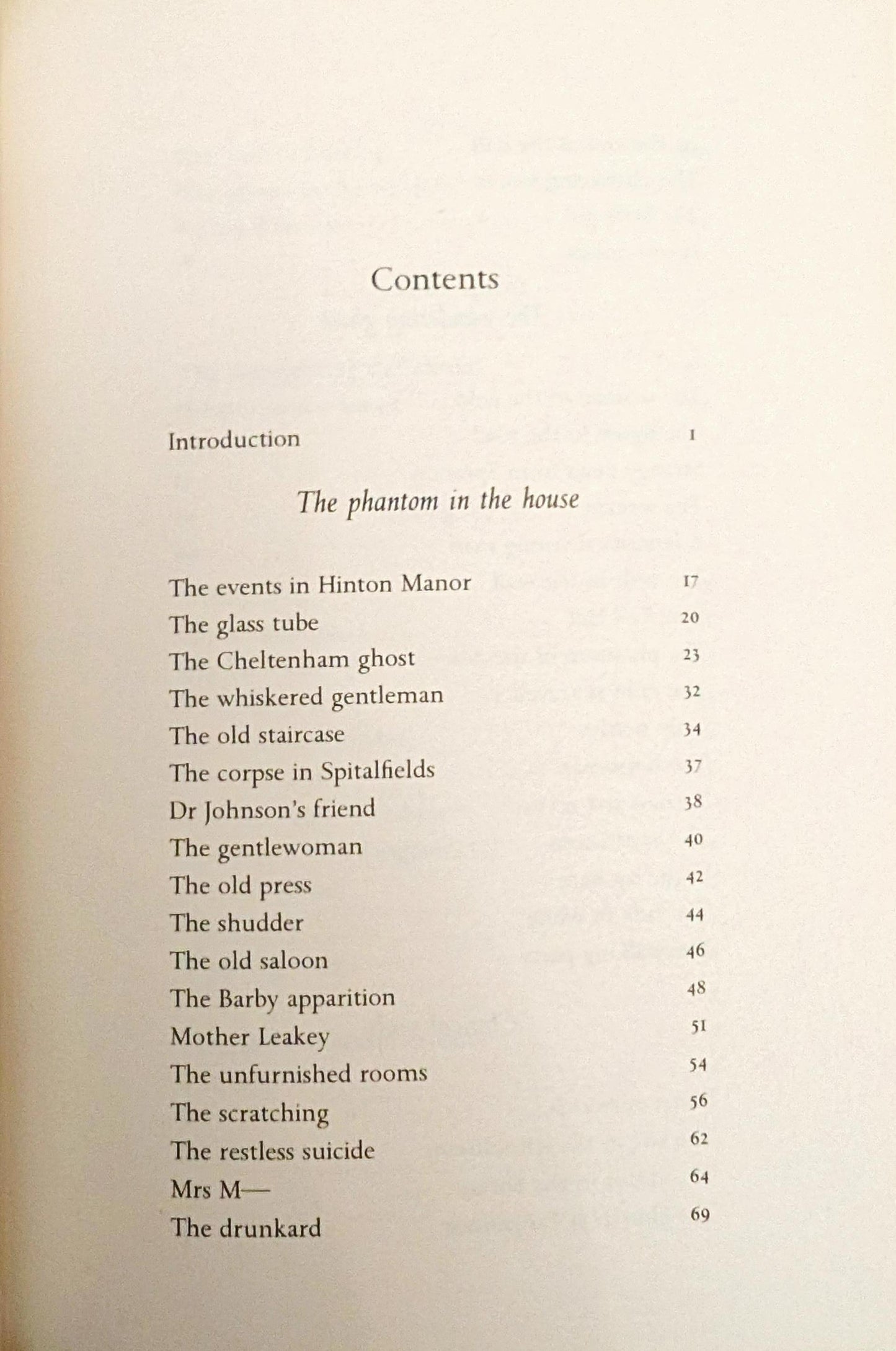 The English Ghost by Peter Ackroyd