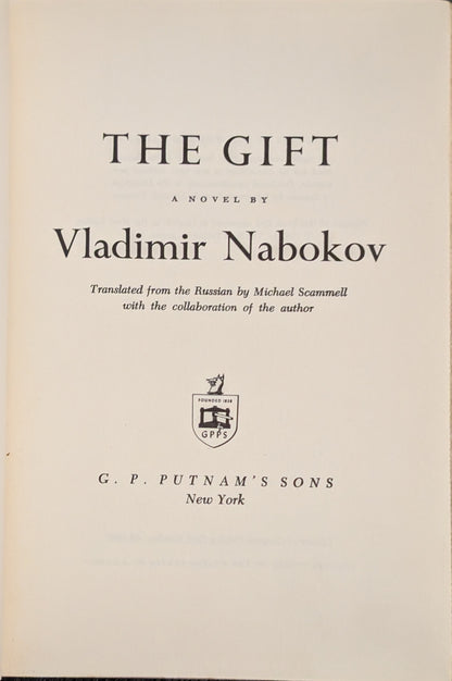 The Gift by Vladimir Nabokov