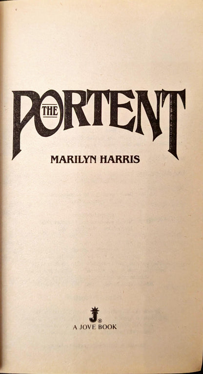 The Portent by Marilyn Harris