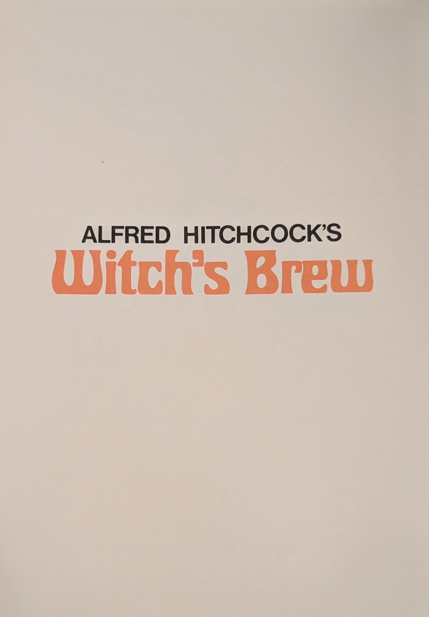 Alfred Hitchcock's Witch's Brew