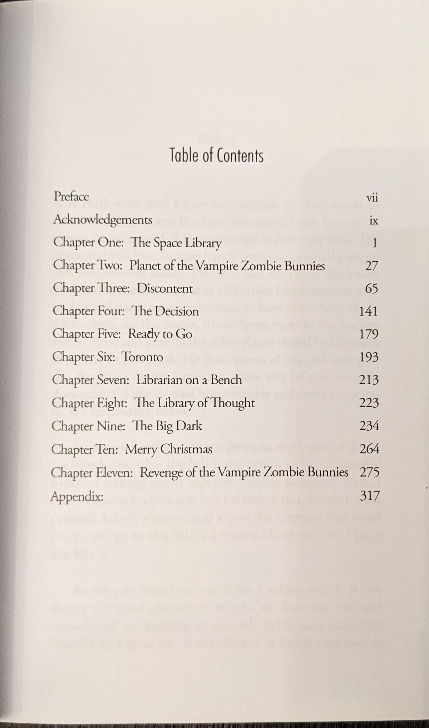 Space Library: Revenge of the Vampire Zombie Bunnies by Stephen Matthew Nolan (Signed)