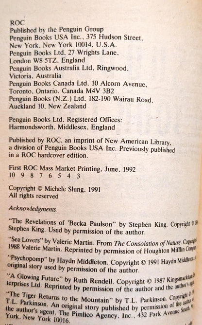 I Shudder at Your Touch: 22 Tales of Sex and Horror edited by Michelle Slung