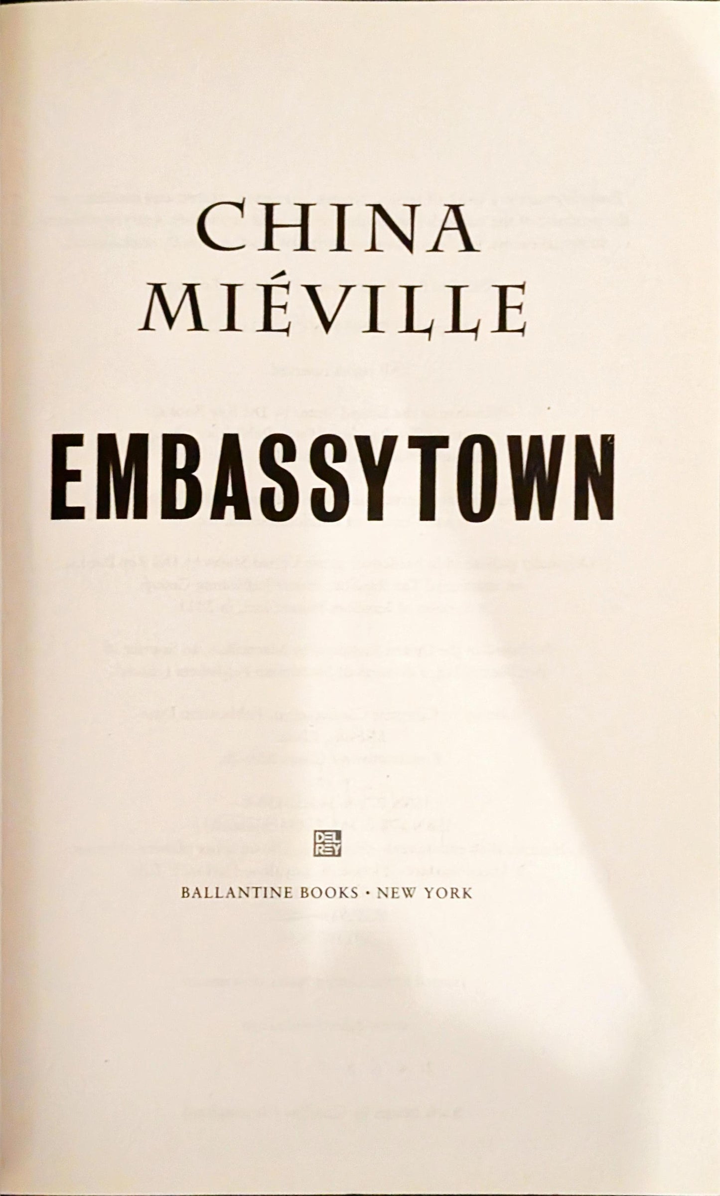 Embassytown by China Miéville