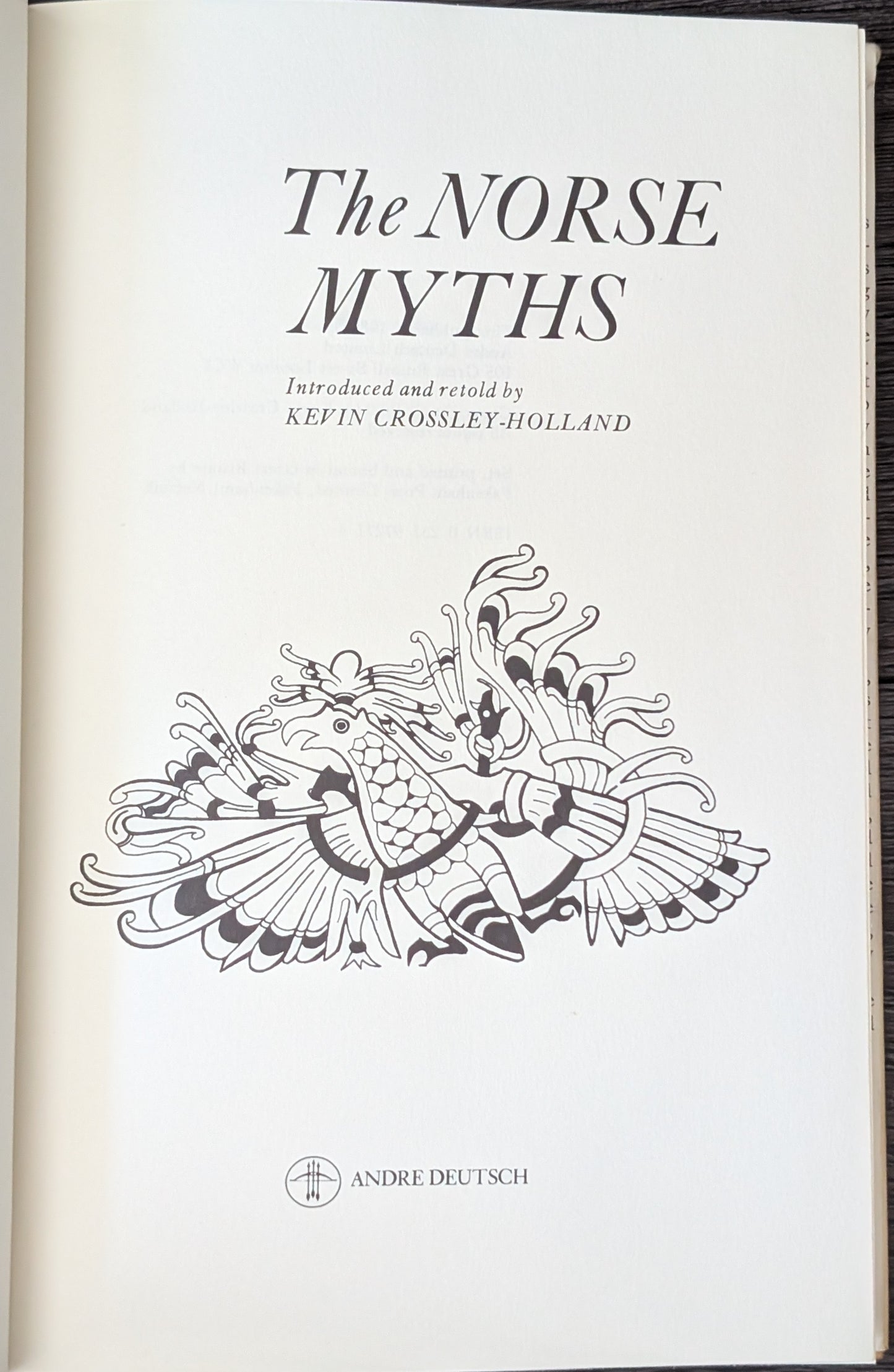 The Norse Myths by Kevin Crossley-Holland