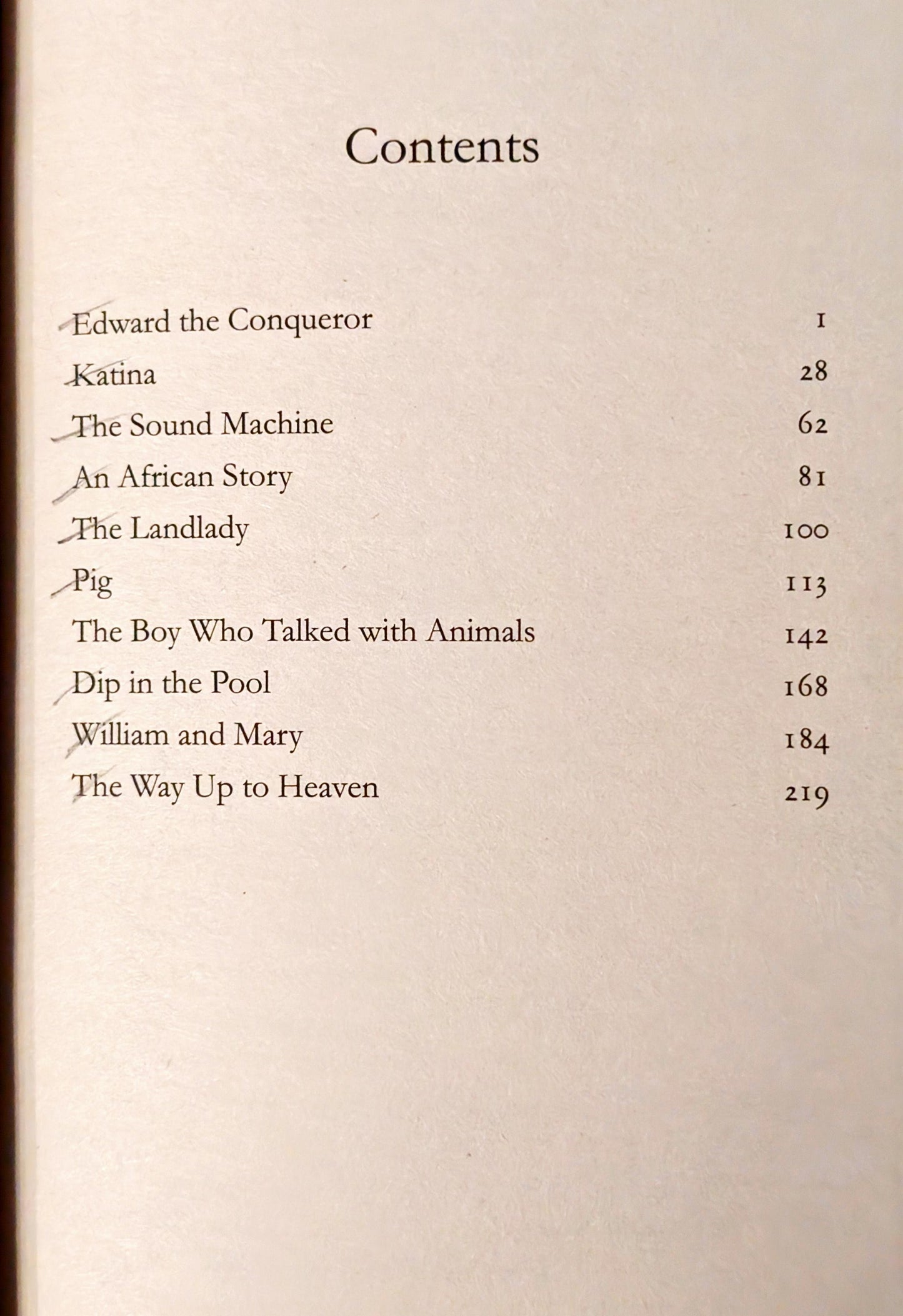 Madness by Roald Dahl