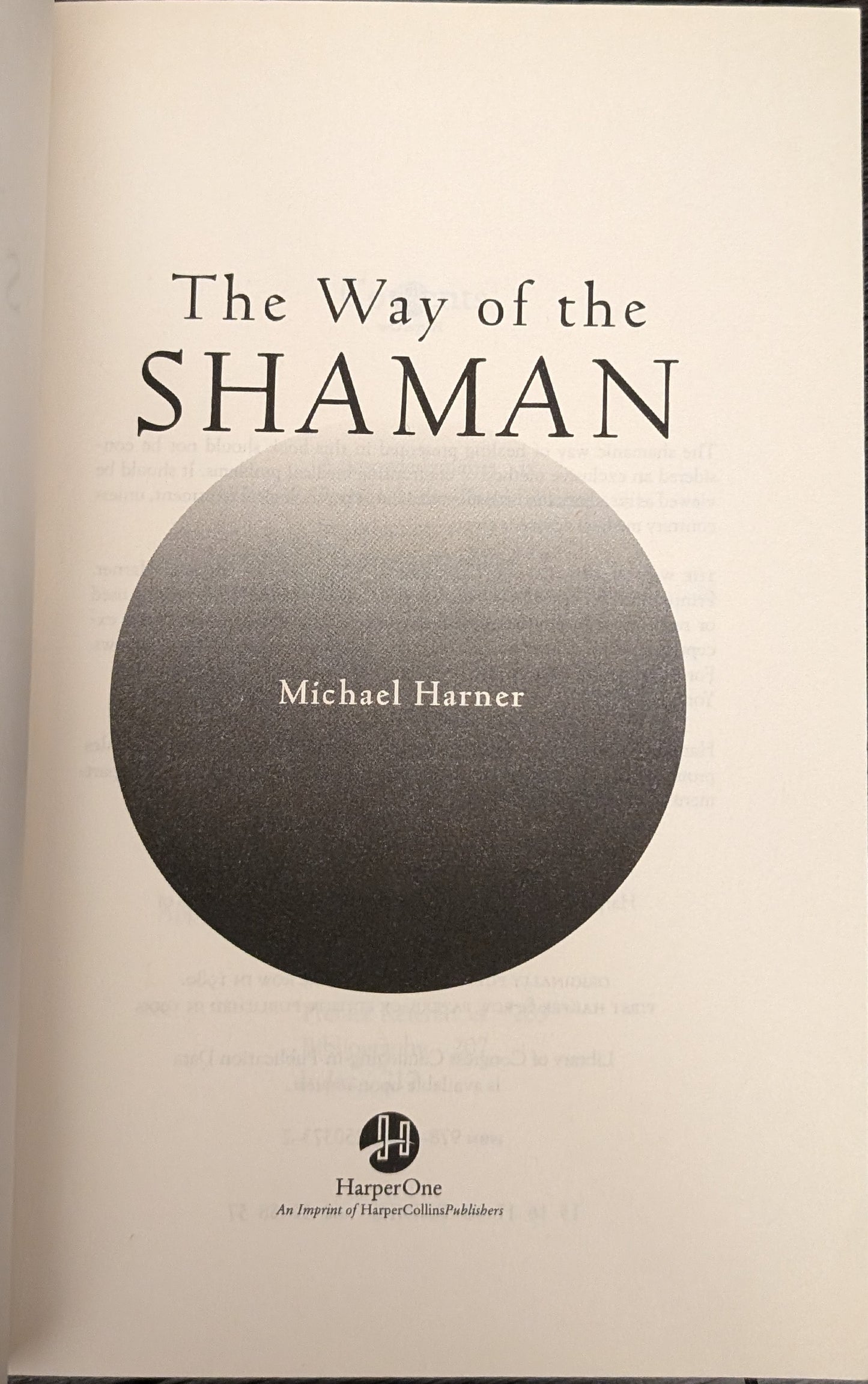 The Way of the Shaman by Michael Harner