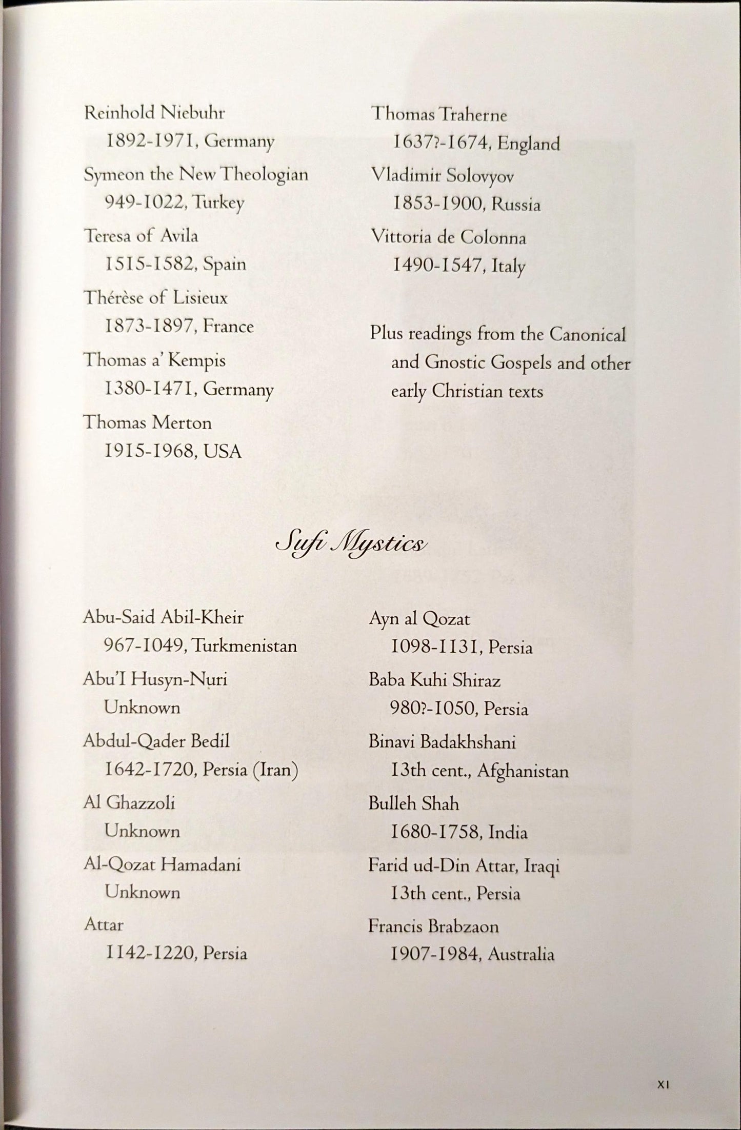 The Essential Mystics, Poets, Saints and Sages: A Wisdom Treasury by Richard Hooper