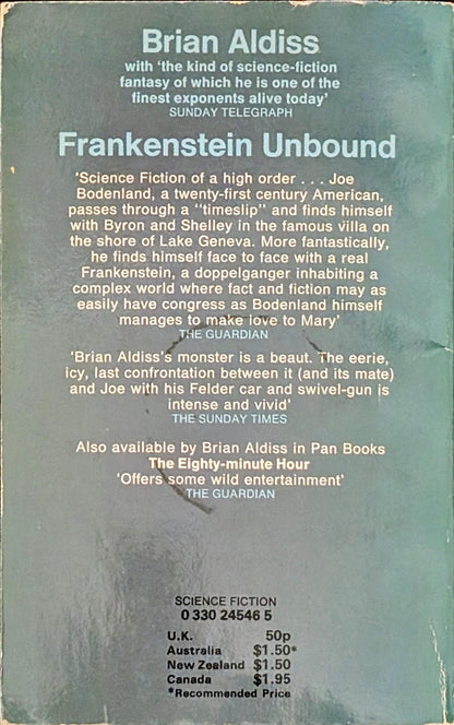 Frankenstein Unbound by Brian Aldiss