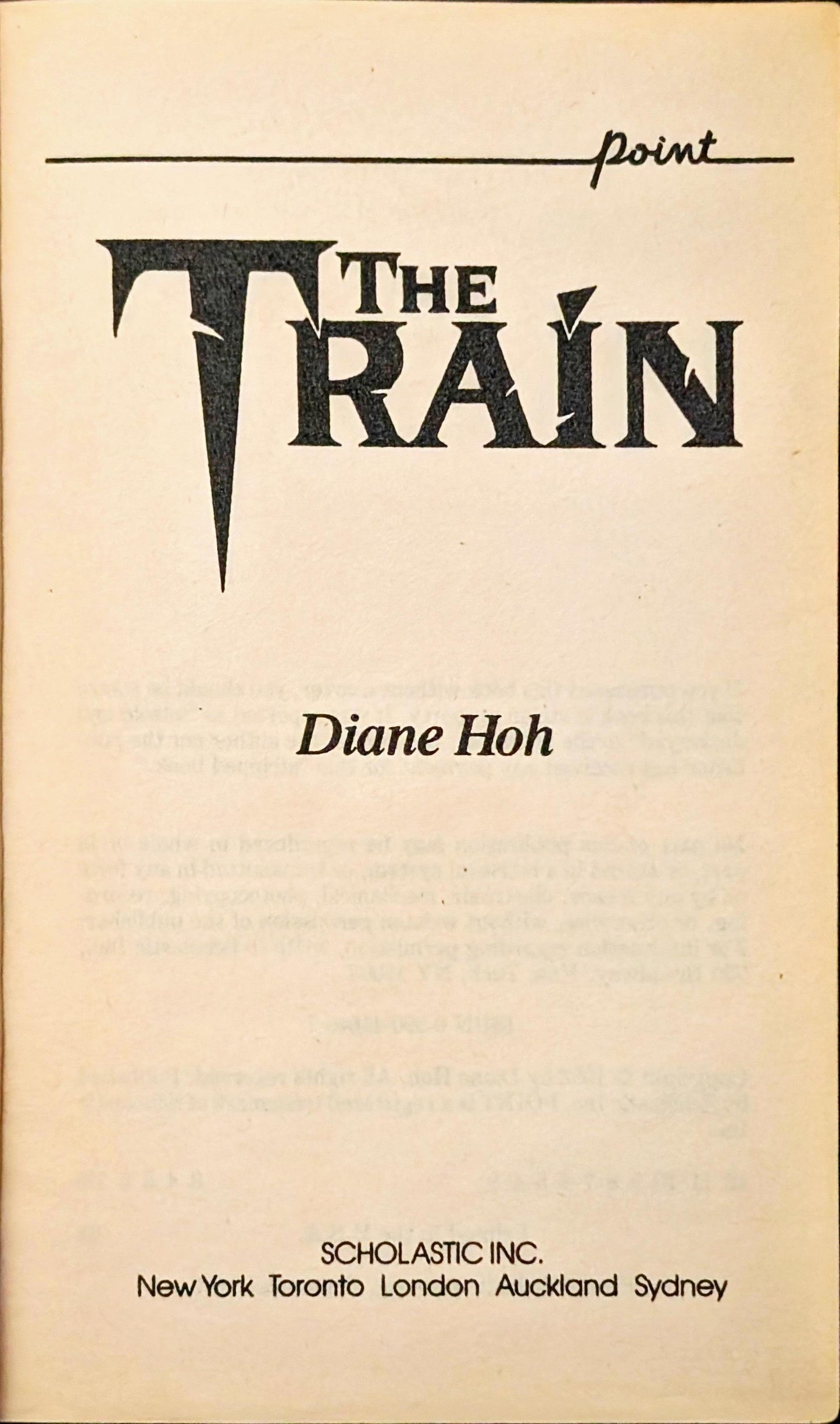 The Train by Diane Hoh