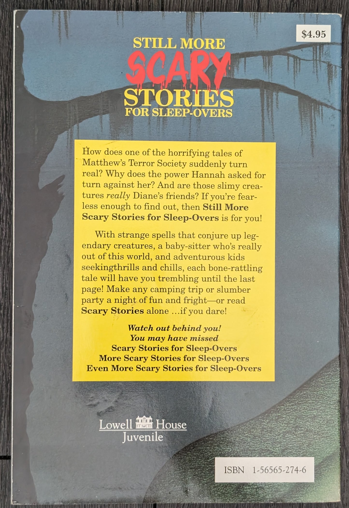 Still More Scary Stories for Sleep-Overs by Q.L Pearce