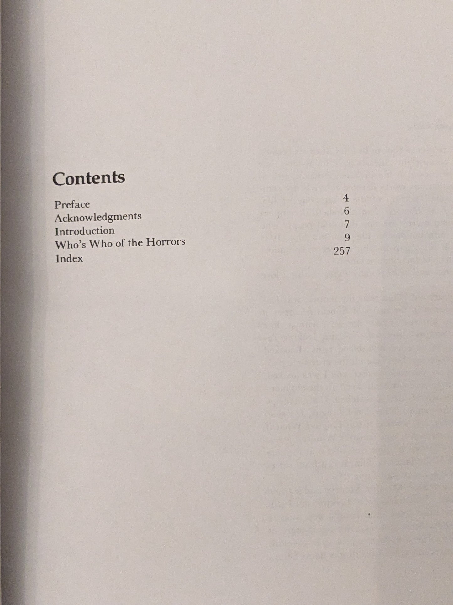 Who's Who Of the Horror and Other Fantasy Films edited by David J. Hogan