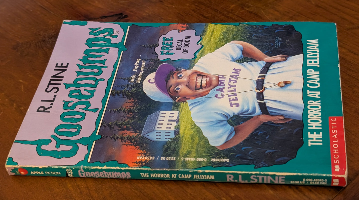 The Horror at Camp Jellyjam (Goosebumps # 33) by R.L Stine