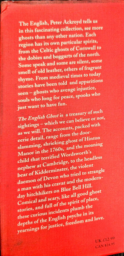 The English Ghost by Peter Ackroyd