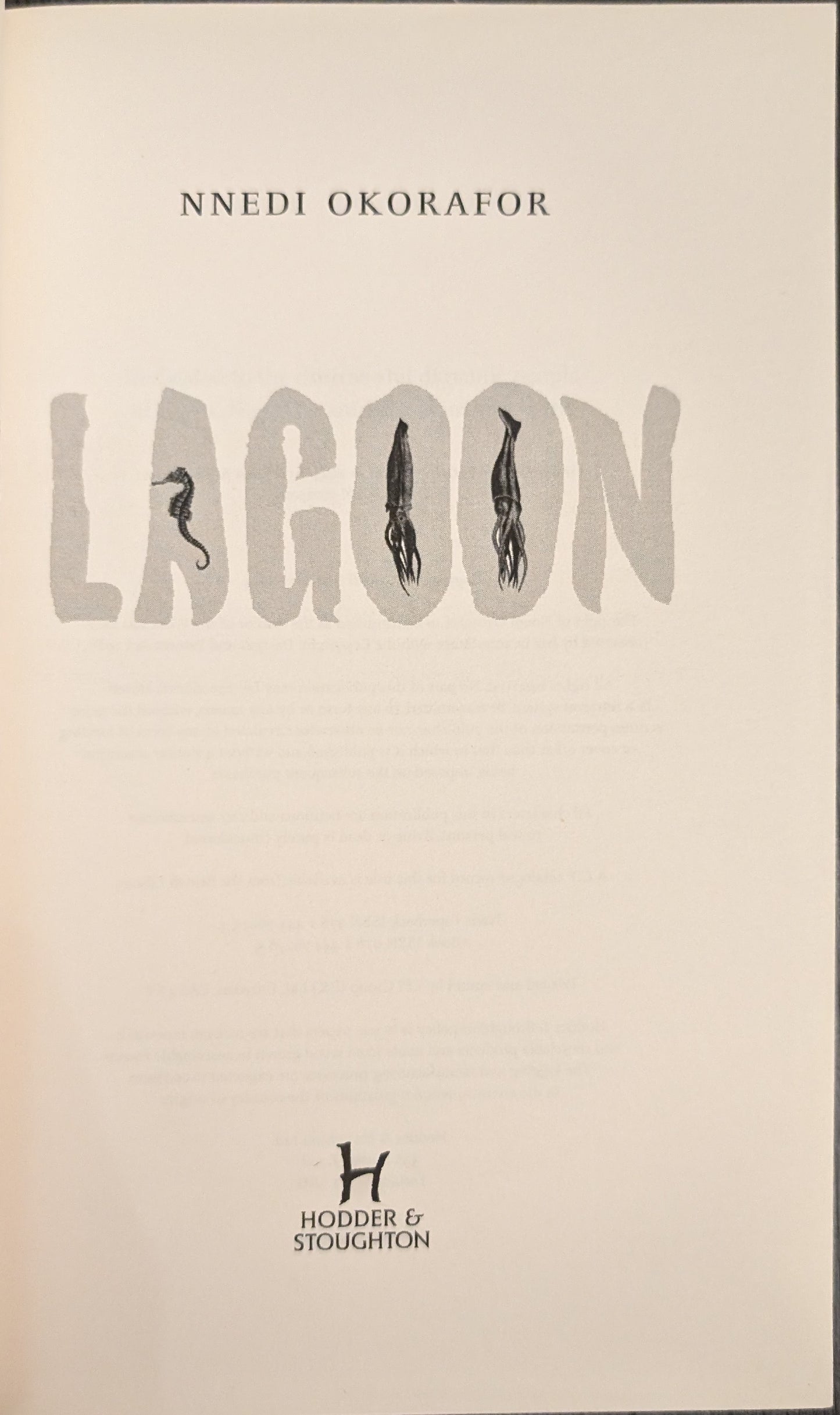 Lagoon by Nnedi Okorafor