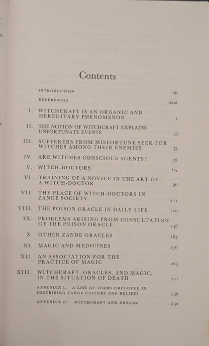 Witchcraft, Oracles, and Magic Among The Azande