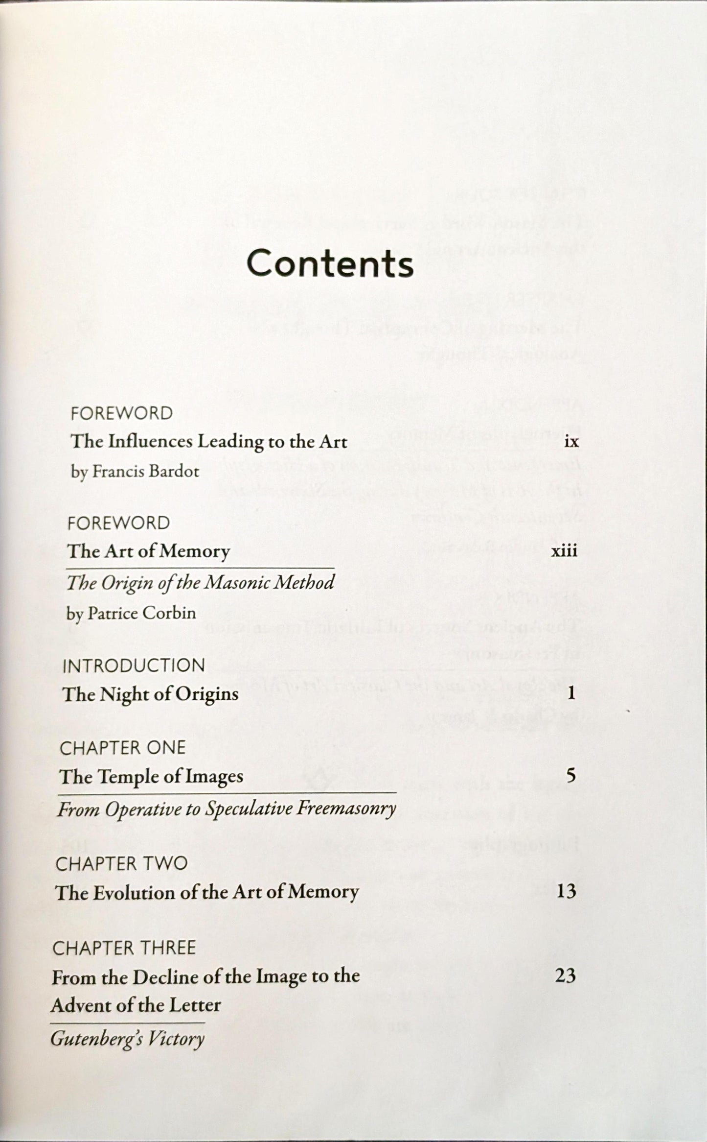 Memory Palaces and Masonic Lodges: Esoteric Secrets of the Art of Memory by Charles B. Jameux