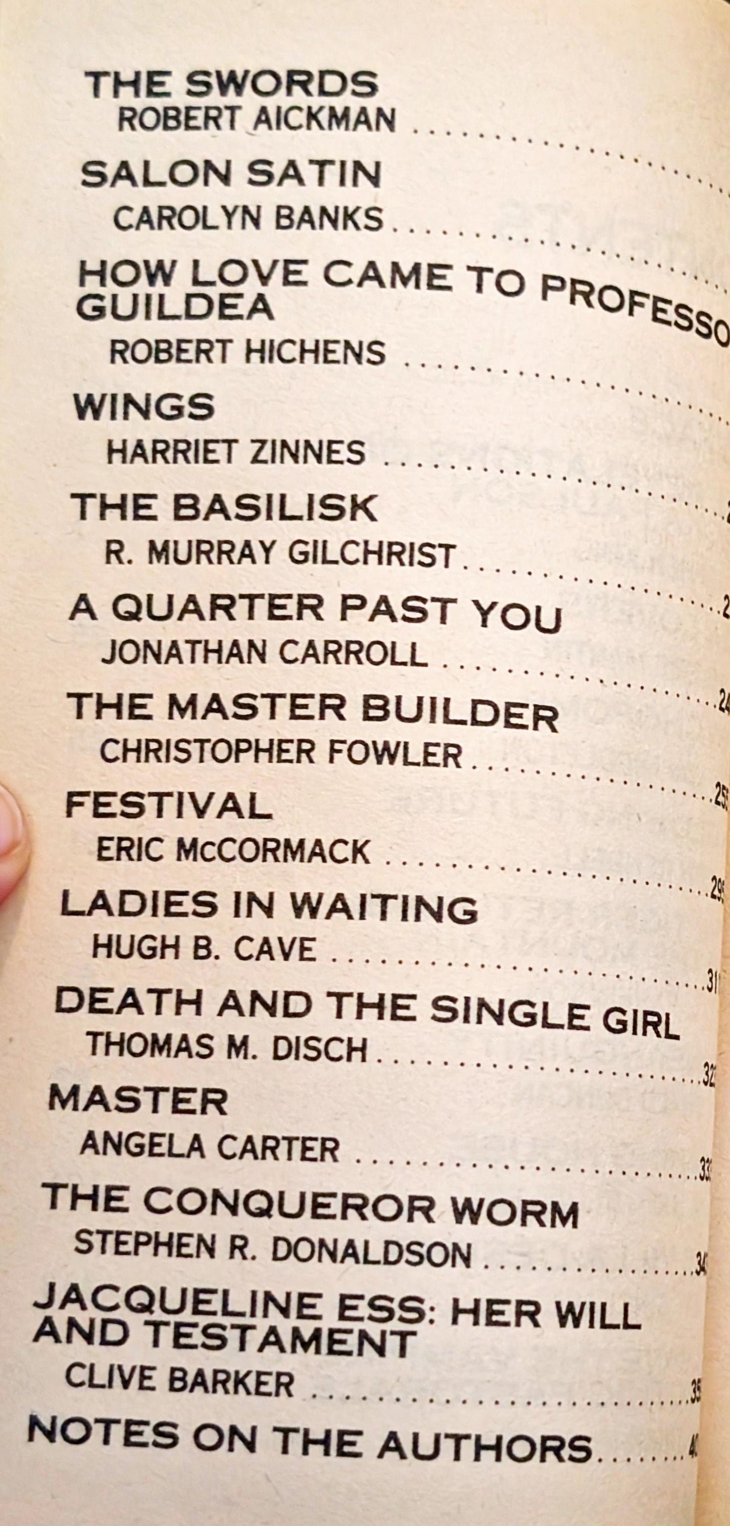 I Shudder at Your Touch: 22 Tales of Sex and Horror edited by Michelle Slung