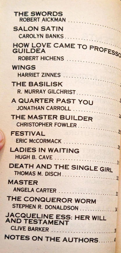 I Shudder at Your Touch: 22 Tales of Sex and Horror edited by Michelle Slung