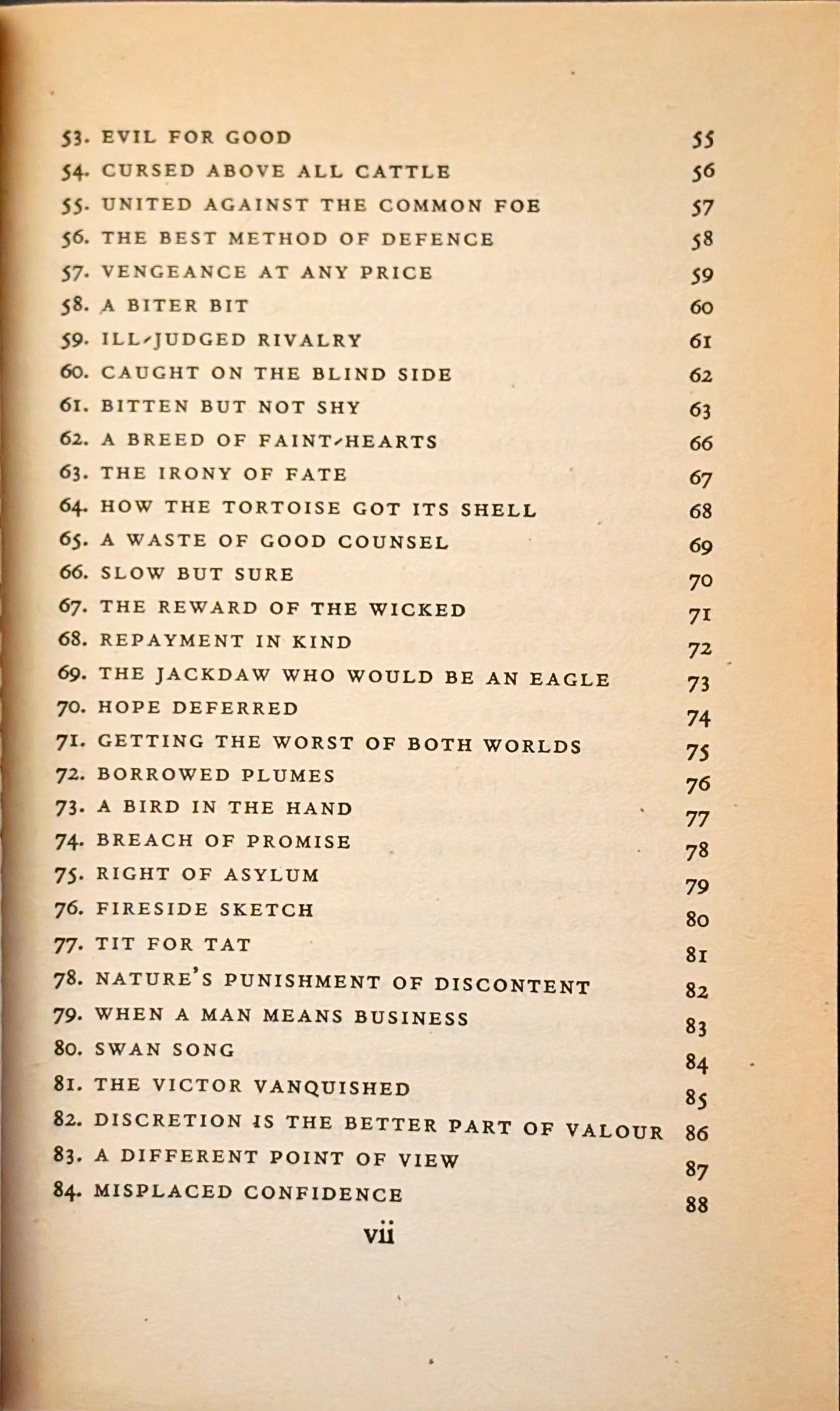 Fables of Aesop
