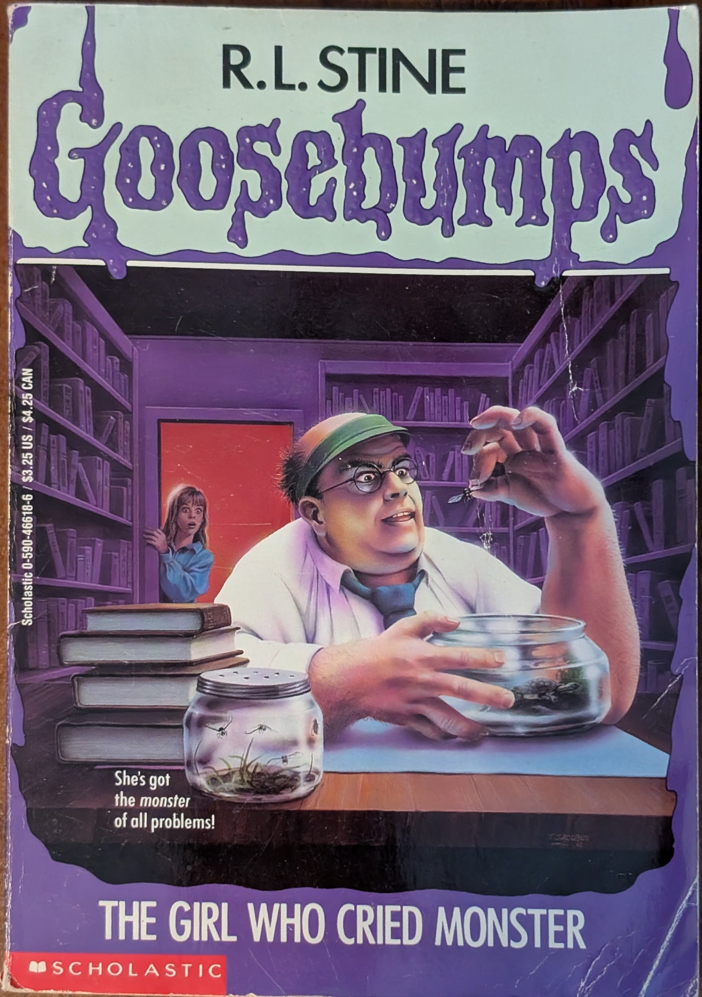 The Girl Who Cried Monster (Goosebumps #8) by R. L Stine