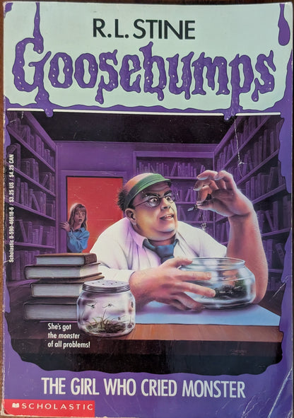The Girl Who Cried Monster (Goosebumps #8) by R. L Stine