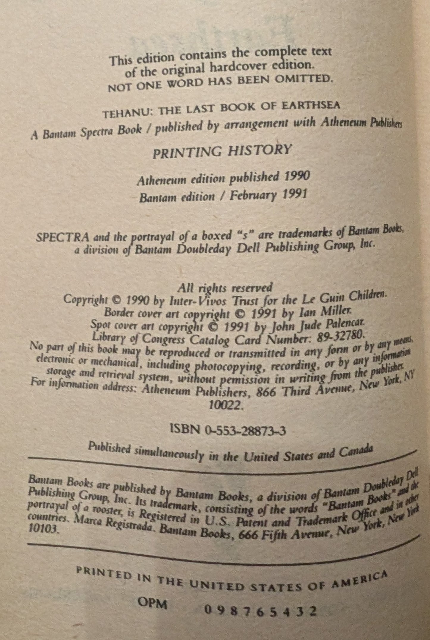 Tehanu by Ursula Le Guin