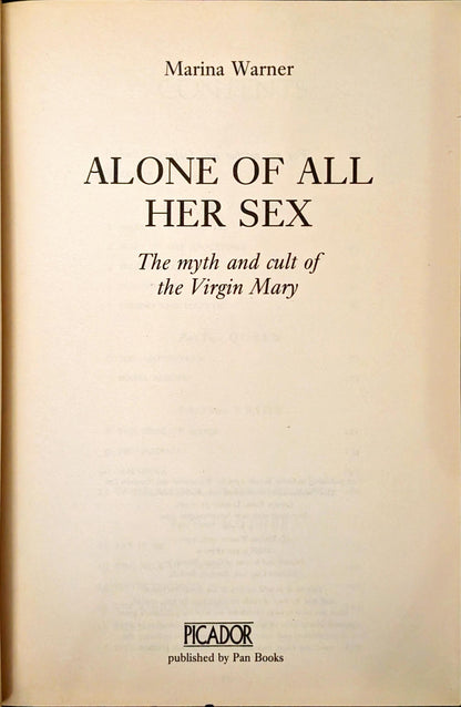 Alone of All Her Sex by Marina Warner