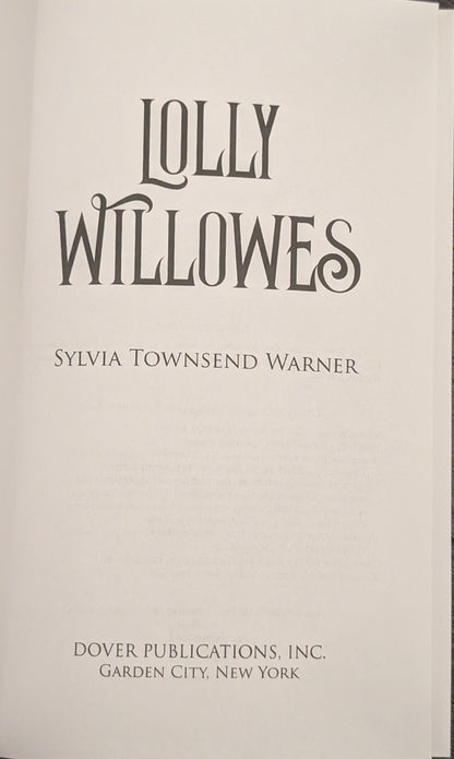 Lolly Willowes by Sylvia Townsend Warnee