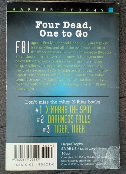 The X-Files #4 Squeeze by Ellen Steiber