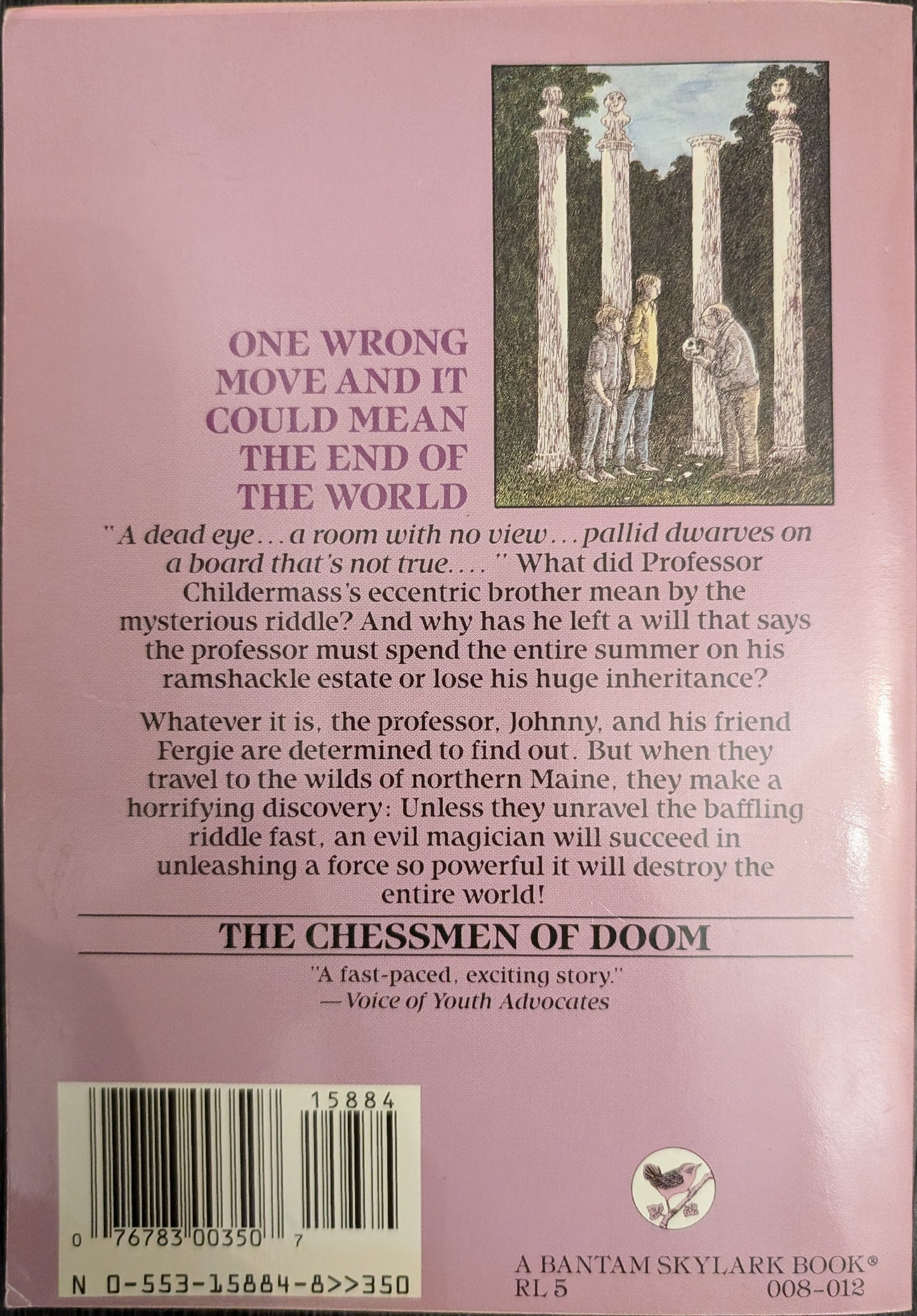 The Chessmen of Doom by John Bellairs