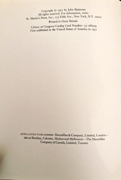 Ghastly Good Taste or a Depressing Story of the Rise and Fall of English Architecture by John Betjeman