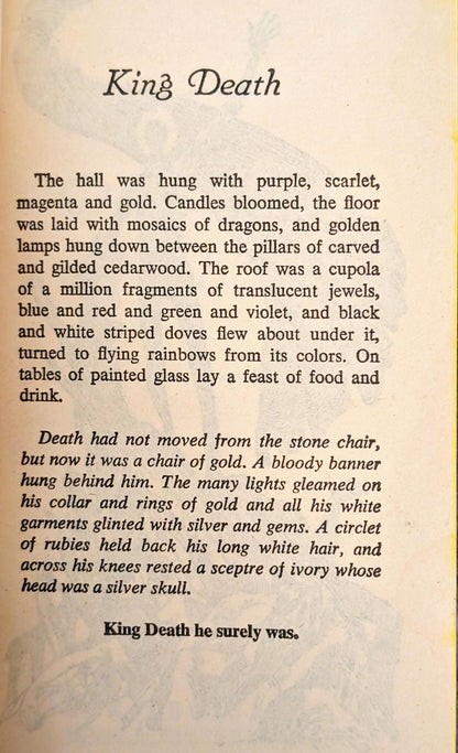 Death's Master: Tales from the Flat Earth Book Two by Tanith Lee