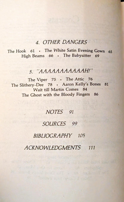 Scary Stories to Tell in the Dark by Alvin Schwartz