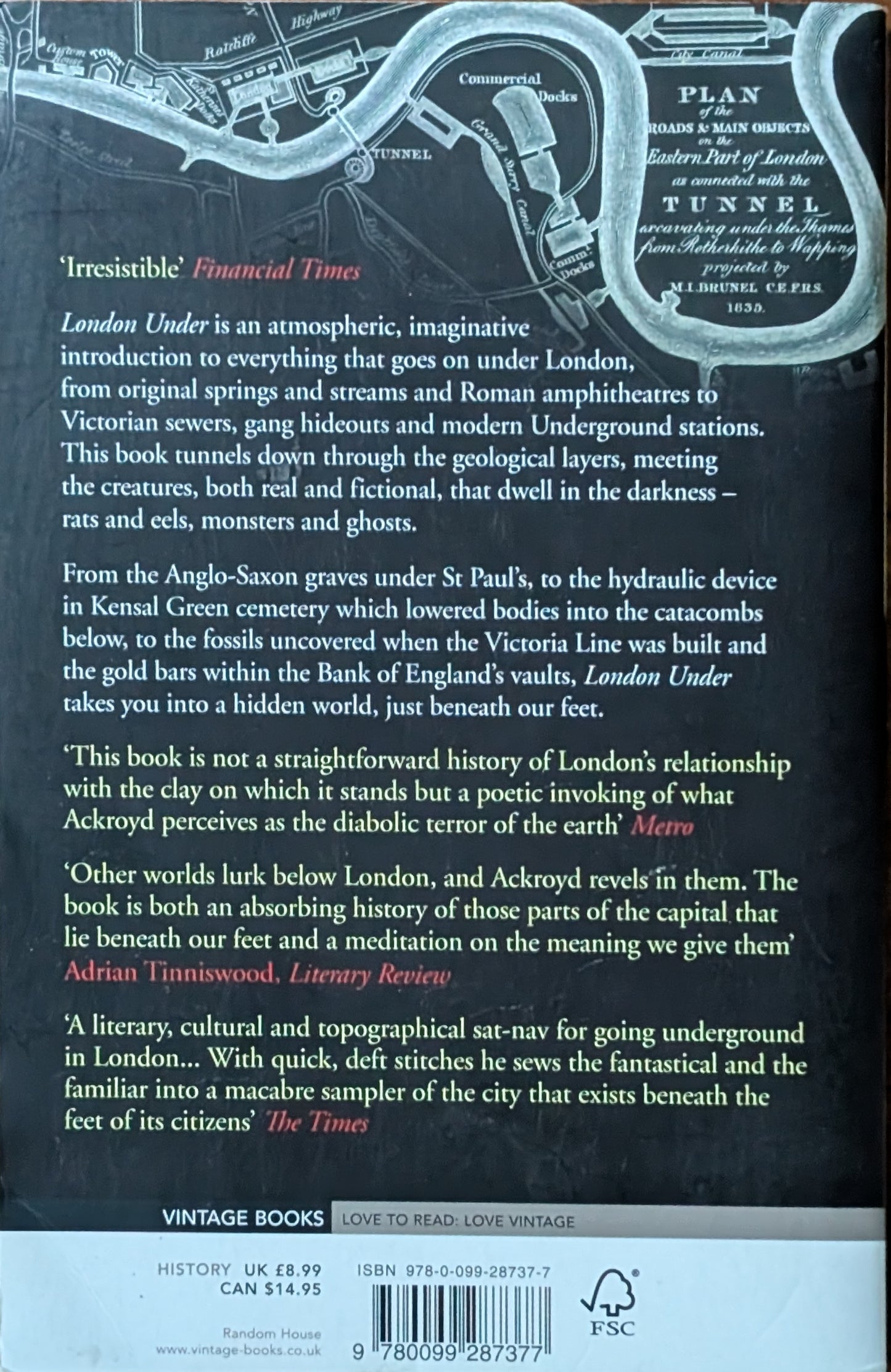 London Under by Peter Ackroyd