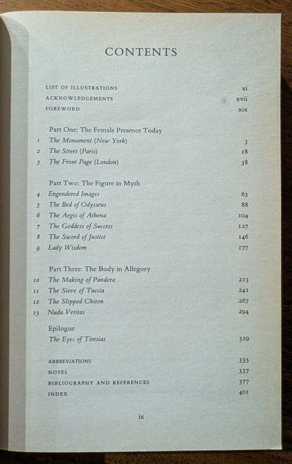 Monuments and Maidens: the Allegory of the the Female Form by Marina Warner