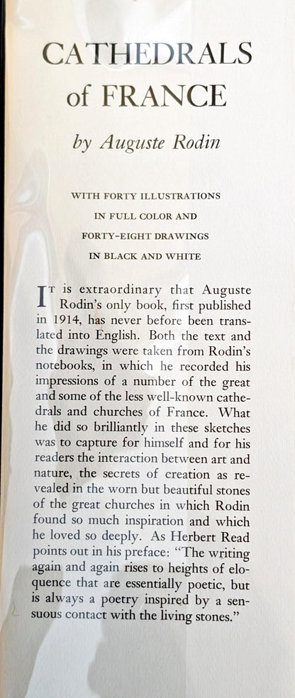 Cathedrals of France by Auguste Rodin