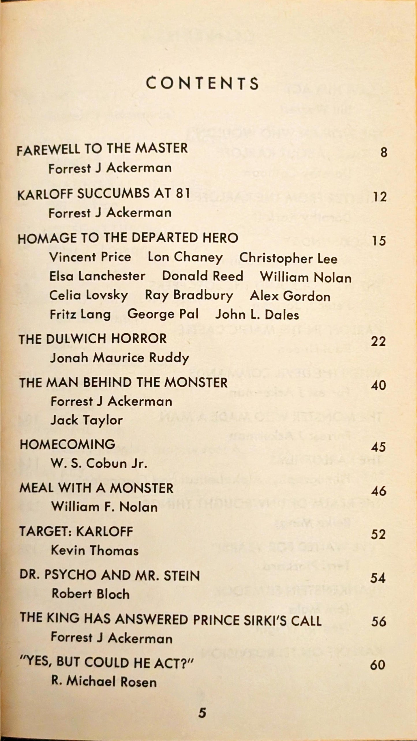 The Frankenscience Monster by Forrest J. Ackerman