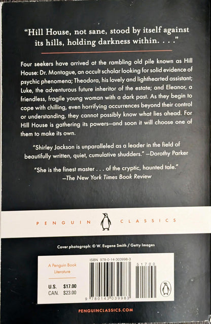 The Haunting of Hill House by Shirley Jackson