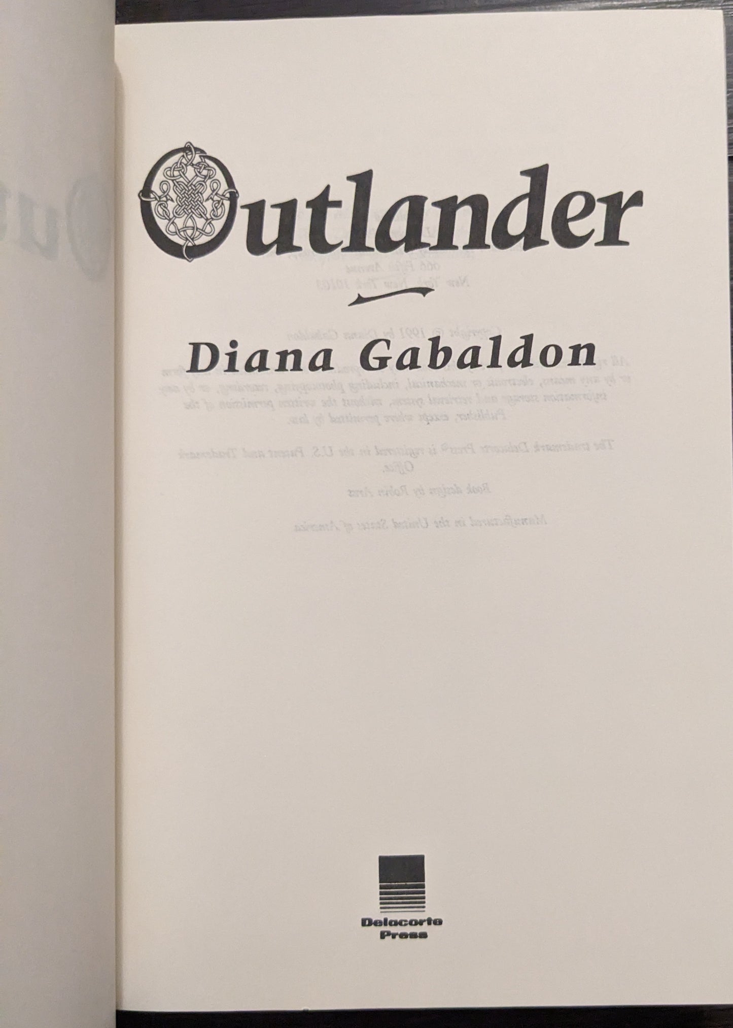 Outlander by Diana Gabaldon