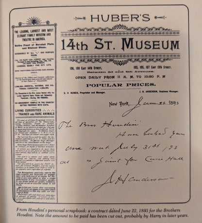 Houdini: His Life and Art by the Amazing Randi and Bert Randolph Sugar