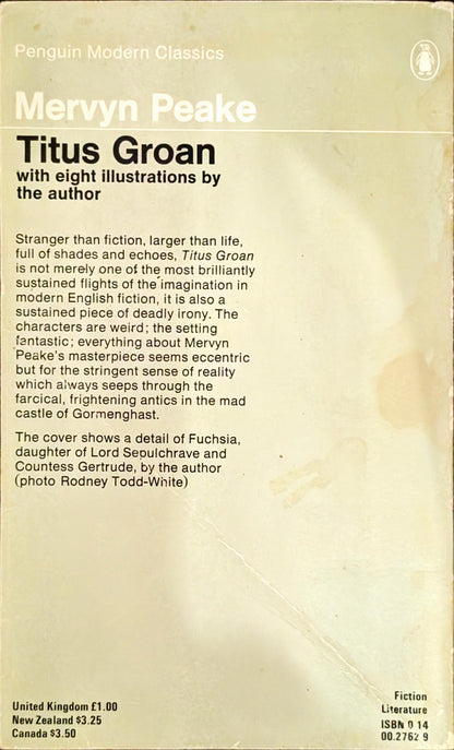 Titus Groan by Mervyn Peake