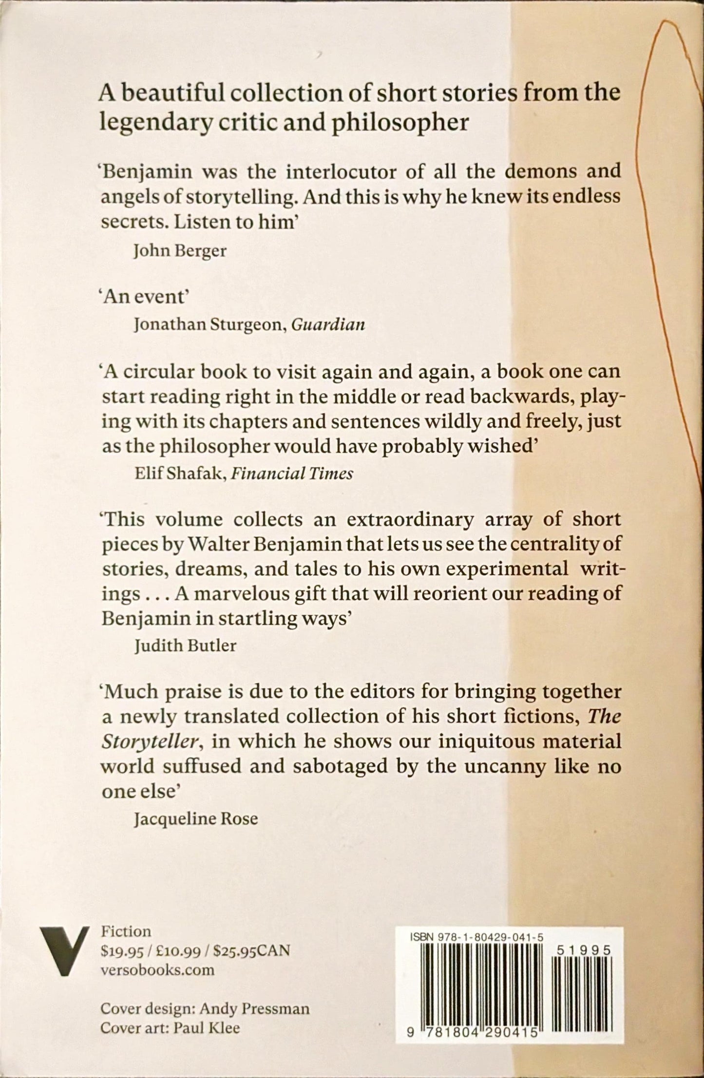 The Storyteller: Tales out of Lonilness by Walter Benjamin