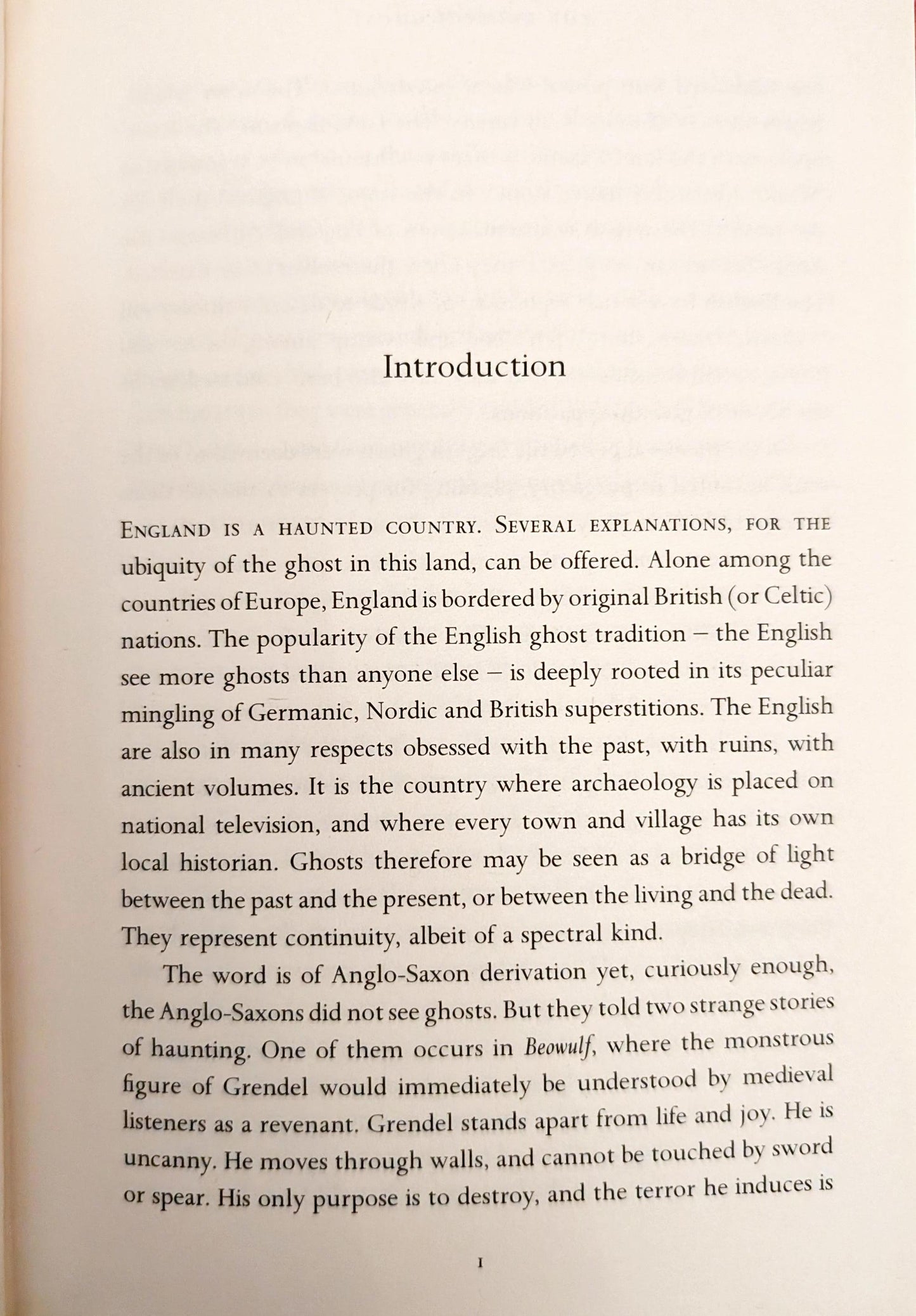 The English Ghost by Peter Ackroyd