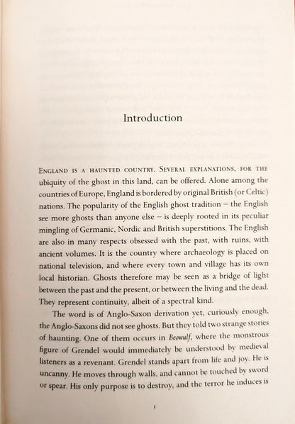 The English Ghost by Peter Ackroyd