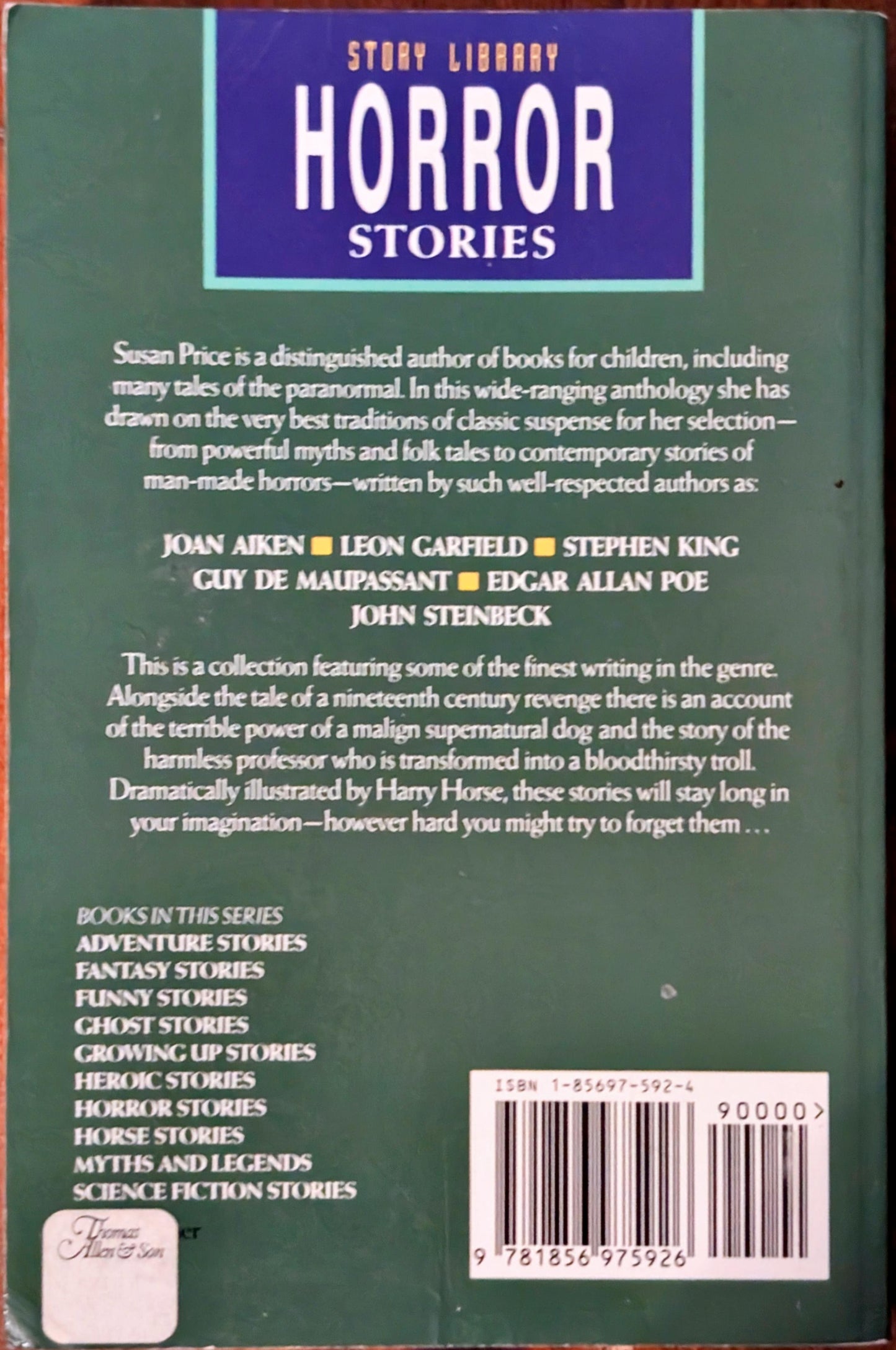 Horror Stories chosen by Susan Price