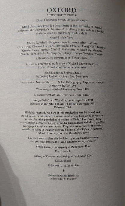 Frankenstein (1818 Text) by Mary Shelley