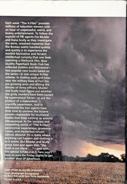 The X-Files: Goblins/Whirlwind by Charles Grant